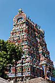 The great Chola temples of Tamil Nadu - the Nageshvara temple of Kumbakonam. 